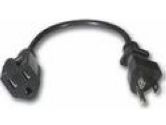 Cables Unlimited Cables To Go Cables To Go 10FT CABLE OUTLET SAVER NEMA 5-15R TO NEMA 5-15P (CABLES TO GO: 03116)