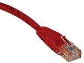 TRIPP LITE Tripp Lite CAT5E 350MHZ PATCH CABLE - RJ45 M/M - 3 feet - RED (TRIPP LITE: N002-003-RD)