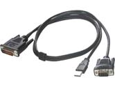 Cables To Go 3 ft. M1 to HD15 VGA + USB A Cable (CABLES TO GO: 38056)