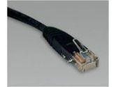 TRIPP LITE N002-005-BK 5 ft. Cat5e 350MHz Molded Patch Cable (Tripp Lite: N002-005-BK)