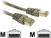 Cables Unlimited Cables To Go 10-Foot Shielded Cat5e Molded Patch Cable - Gray (CABLES TO GO: 27255)