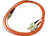 Transition Networks 2 m/7 ft Multimode Fiber Patch Cord SC to SC (50/125µm Duplex) Orange (Transition Networks: FPC-MD5-SCSC-02M)