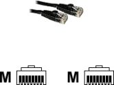 Transition Networks 7 ft /2.13m Cat 6 Straight-Through Copper Patch Cord Black (Transition Networks: CPC-6B-07F)