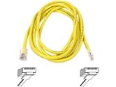 Belkin RJ45 CAT-5e Yellow Patch Cable 25 feet (BELKIN: A3L791-25-YLW)