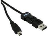 CABLES UNLIMITED CABLES UNLIMITED  6FT FLEXUSB USB A TO MINI-B 5-PIN CBL (CABLES TO GO: 30514)