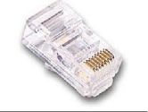 CABLES UNLIMITED CABLES UNLIMITED RJ12 6X6 DEC MMJ MOD PLUG FLAT STRAND (Cables To Go: 01935)