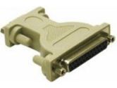 CABLES UNLIMITED CABLES UNLIMITED  Null modem adapter - 25 pin D-Sub (DB-25) - Female - 9 pin D-Sub (DB-9) - Female (CABLES TO GO: 02472)