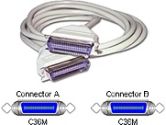 CABLES UNLIMITED CABLES UNLIMITED  Printer cable - 36 pin Centronics - Male - 36 pin Centronics - Male - 3 feet - S (CABLES TO GO: 02681)