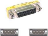 CABLES UNLIMITED CABLES UNLIMITED  Display gender changer - 15 pin D-Sub (DB-15) - Male - 15 pin D-Sub (DB-15) - Ma (CABLES TO GO: 02773)