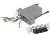CABLES UNLIMITED CABLES UNLIMITED RJ45 / DB15M MOD ADPTR GREY (CABLES TO GO: 02926)