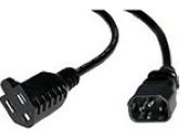 CABLES UNLIMITED CABLES UNLIMITED Power cable - Power IEC 320 - Male - power NEMA 5-15 - Female - 15 feet - UL - B (CABLES TO GO: 03149)