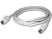 CABLES UNLIMITED CABLES UNLIMITED 10FT 8-PIN MINI DIN M/F SERIAL EXT CBL (CABLES TO GO: 09569)
