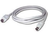 CABLES UNLIMITED CABLES UNLIMITED  10FT 8-PIN MINI DIN M/F SERIAL EXT CBL (CABLES TO GO: 09569)