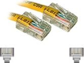 CABLES UNLIMITED CABLES UNLIMITED 2FT CAT5E ASSEMBLED PATCH CBL YLW (CABLES TO GO: 24669)