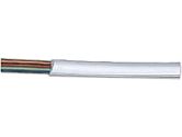 CABLES UNLIMITED CABLES UNLIMITED  1000FT 6C SILVER SATIN MOD 28AWG CBL (CABLES TO GO: 27958)