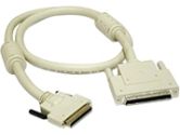CABLES UNLIMITED CABLES UNLIMITED SCSI External Cable - 68 pin VHDCI (mini-Centronics) - Male - 68 pin HD D-Sub (H (Cables to Go: 28297)