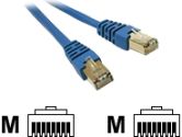 CABLES UNLIMITED CABLES UNLIMITED 75FT SHIELD CAT5E SNAGLESS CBL BLUE (CABLES TO GO: 28701)