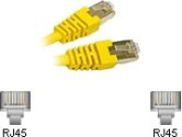 CABLES UNLIMITED CABLES UNLIMITED  75FT SHIELD CAT5E SNAGLESS PATCH CBL YLW (CABLES TO GO: 28703)