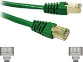 CABLES UNLIMITED CABLES UNLIMITED  100FT SHIELD CAT5E SNAGLESS CBL GRN (CABLES TO GO: 28710)