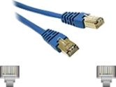CABLES UNLIMITED CABLES UNLIMITED 150FT SHIELD CAT5E SNAGLESS CBL BLUE (CABLES TO GO: 28713)