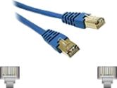 CABLES UNLIMITED CABLES UNLIMITED  150FT SHIELD CAT5E SNAGLESS CBL BLUE (CABLES TO GO: 28713)