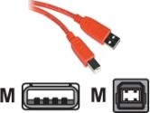 CABLES UNLIMITED CABLES UNLIMITED 3M USB 2.0 A/B CBL ORNG (CABLES TO GO: 35670)