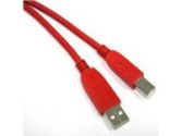 CABLES UNLIMITED CABLES UNLIMITED Cables To Go 2m USB 2.0 A/B Cable Red (CABLES TO GO: 35673)