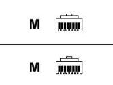 StarTech M45CROSS7YL 7 ft. Molded (350 MHz) Crossover UTP Patch Cable (STARTECH.COM: M45CROSS7YL)