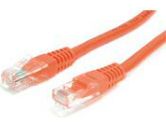 StarTech.com STARTECH STARTECH  Patch Cable - RJ-45 (M) - RJ-45 (M) - UTP - Cat 5e - 50 ft - Orange (StarTech.com: M45PATCH50OR)