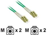 Cables To Go Cables To Go  2M LC/LC DUPLEX 62.5/125 FIBER CABLE - GREEN (CABLES TO GO: 37252)