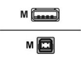 INTERMEC (003)            INTERMEC (003)             USB Cable - USB-A to USB-B - 2 m - ROHS (Intermec Technologies: 321-576-004)