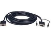 TRIPP LITE 25 ft. SVGA/VGA Monitor + Audio Cable with Coax (Tripp Lite: P504-025)