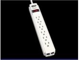 TRIPP LITE TLP604TEL 4 Feet 6 Outlets 870 Surge Suppressor (Tripp Lite: TLP604TEL)