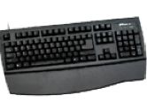 TOSHIBA TOSHIBA Noteworthy Standard Keyboard - QWERTY - 104 Keys - Cable - USB - Black (Toshiba: ACC047)