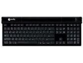 Macally iceKey USB Slim Keyboard for Mac (Black) (Macally: ICEKEY-B)