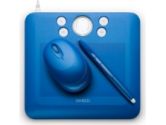 Wacom Bamboo Fun Graphics Tablet - Small - Blue (Wacom Technology: CTE450B)