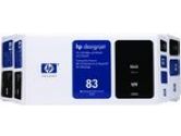 HP NO.83 Black UV VALUPAK Ink Cart/PRINTHD/CLNR f/DesignJet 5000 (Hewlett-Packard: C5000A)