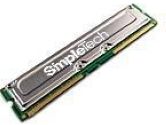 SimpleTech 256MB PC800 Non-ECC 184-Pin RDRAM RIMM Memory (SIMPLE TECHNOLOGY: RB800X16-16/512)