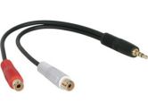 Cables To Go 3.5mm Stereo Plug/RCA Jack x 2 Y-Cable (CABLES TO GO: 03179)