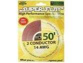 Cables Unlimited 50' 14-AWG SuperFlat Speaker Wire (Cables Unlimited: AUD-5410-50)