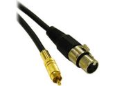 Cables To Go 25-Foot XLR Female to RCA Male Pro-Audio Cable (CABLES TO GO: 40055)