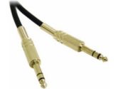 Cables To Go 6-Foot 1/4in TRS Male to 1/4in TRS Male Pro Audio Cable (APC: 40073)