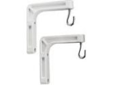 InFocus Wall Mount Extension Brackets, White, 6"/15cm (InFocus: SC-WALLBRACK-01)