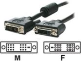 StarTech.com 10 ft. DVI-D Single Link Extension Cable (StarTech.com: DVIDSMF10)