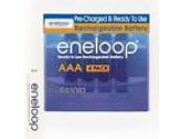 Sanyo Eneloop Rechargeable Battery AAA 4 Pack 800MAH Made in Japan (Sanyo: HR-4UTG-4BP-CA)