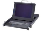 FREEDOM9 freeView Pro C10P 1 Port 1U Rackmount KVM Console with 15" TFT Display (FREEDOM9: KDW-01HA1)