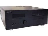 Zalman HD160 Black HTPC ATX Case 1X5.25 1X3.5 4X3.5INT No PS Card Reader VFD & Remote (ZALMAN TECH: HD160 Black)