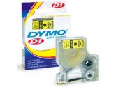 DYMO D1 White Tape with Black Print 3/8"x23' (Sanford: 41913)