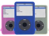 Power-Up iPod Video 30GB Skin 3-Pack - Blue/Pink/Green (PowerUp: GEN-8008)