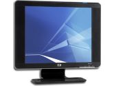 HP RF123AA#ABA vp17 17" LCD Monitor - 5ms, 700:1, SXGA 1280x1024, DVI, VGA, Black, Built-In Speakers (Hewlett-Packard: RF123AA#ABA)